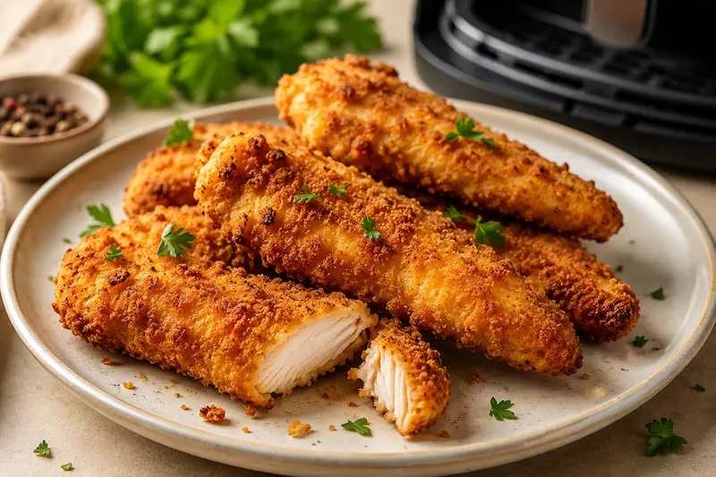 Filets de poulet croustillants Air Fryer