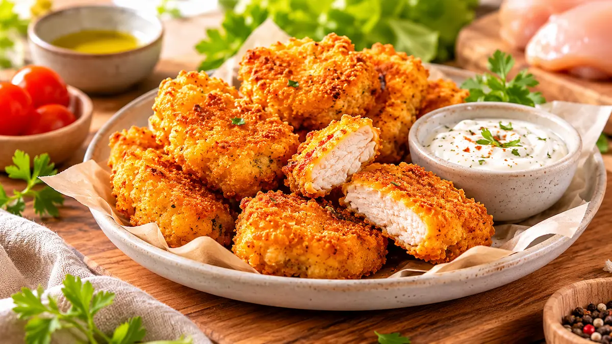 Nuggets maison healthy et croquants