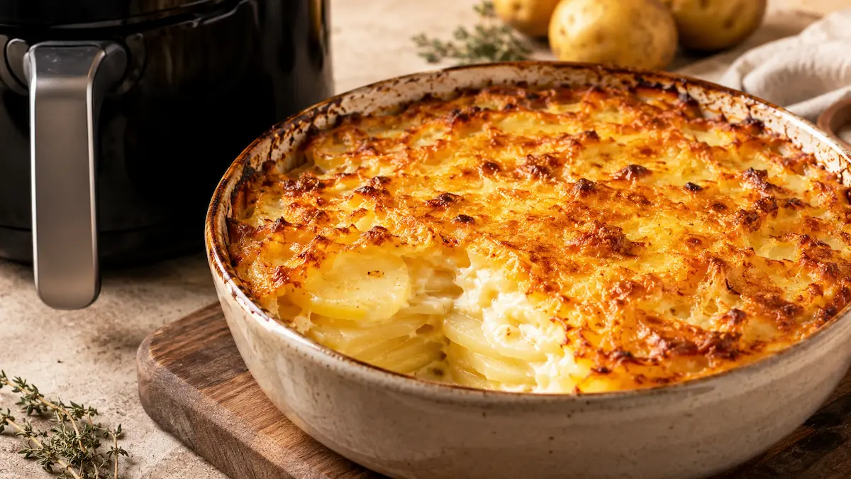 Gratin dauphinois à l'Air Fryer