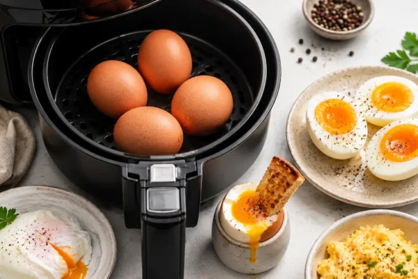 Œuf à l'air fryer
