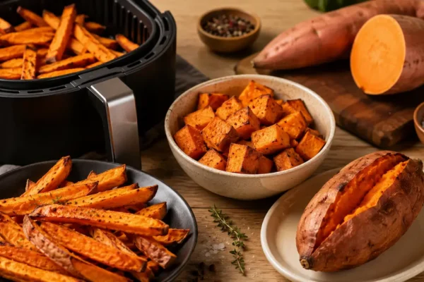 Patate douce à l'Air Fryer