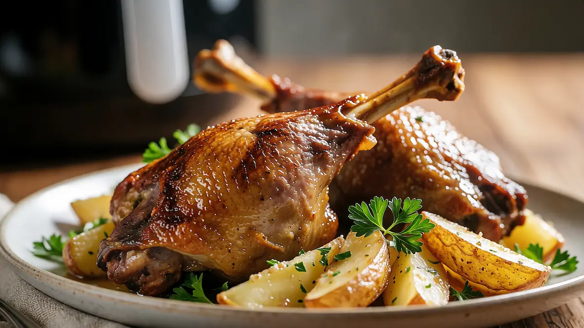 CONFIT DE CANARD À L'AIR FRYER